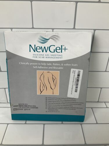 NewGel+ Silicone Gel Strips for Scar Management - 1inch x 6inch Strips Beige (6922800955575)